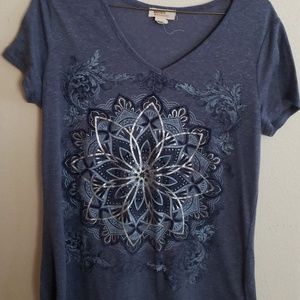 Blue gypsy shirt